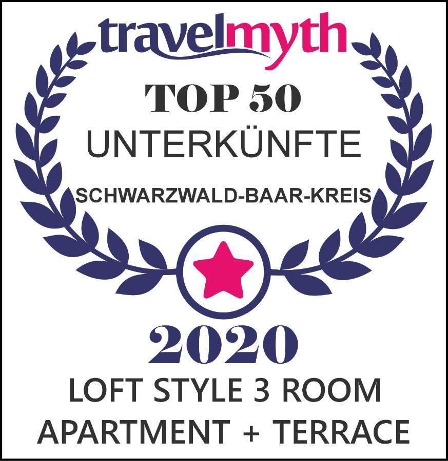 Loft Style 3 Room Apartment + Terrace 菲林根-施文宁根 外观 照片